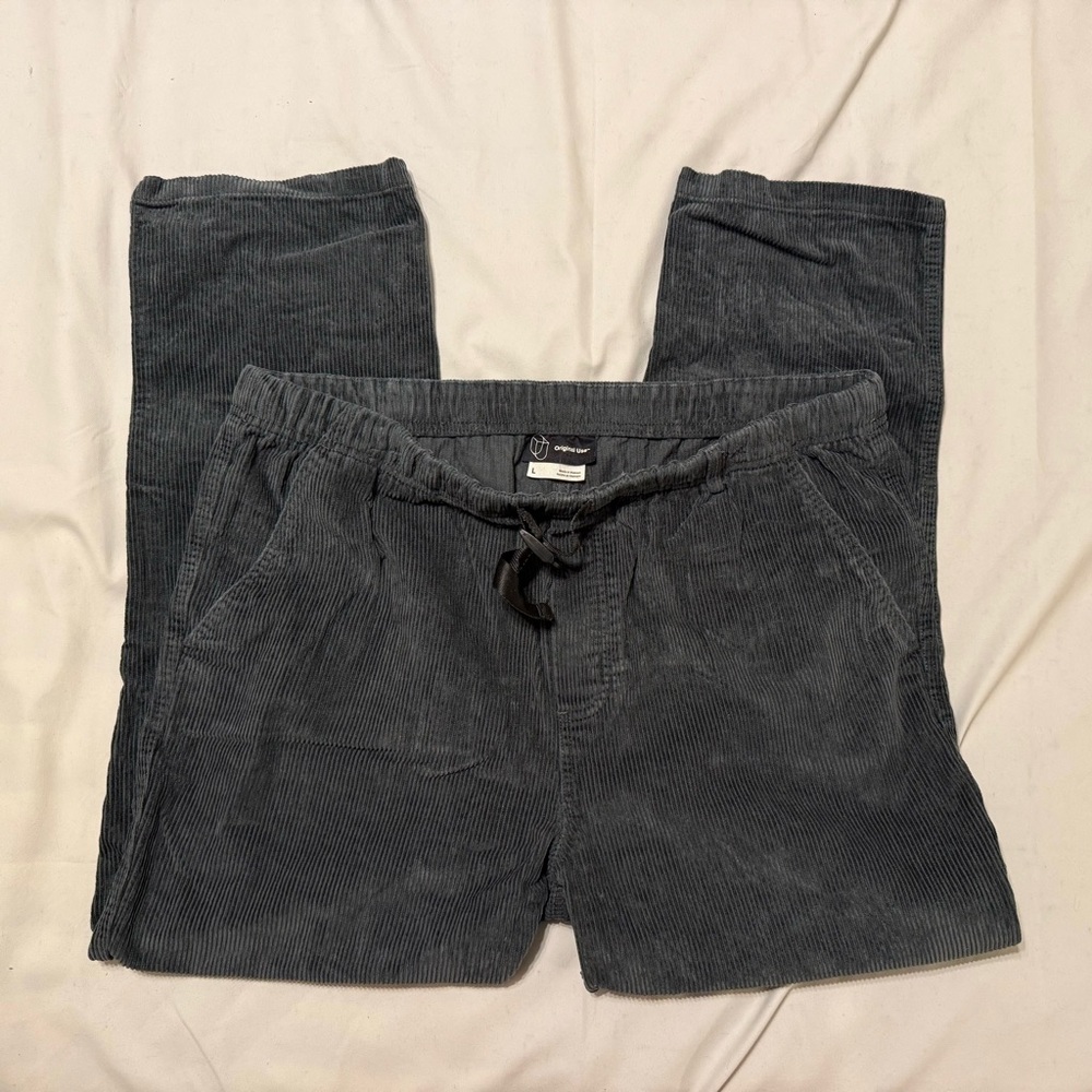Original Use Charcoal Corduroy Pants